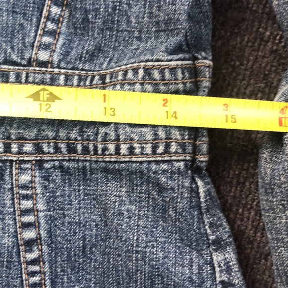 DKNY Womens Denim Jean Jacket Size Med - Picture 7 of 10